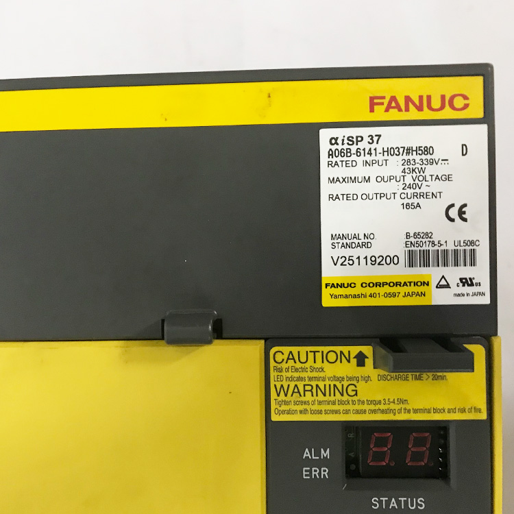 Fanuc Amplifier A06B-6141-H037#H580